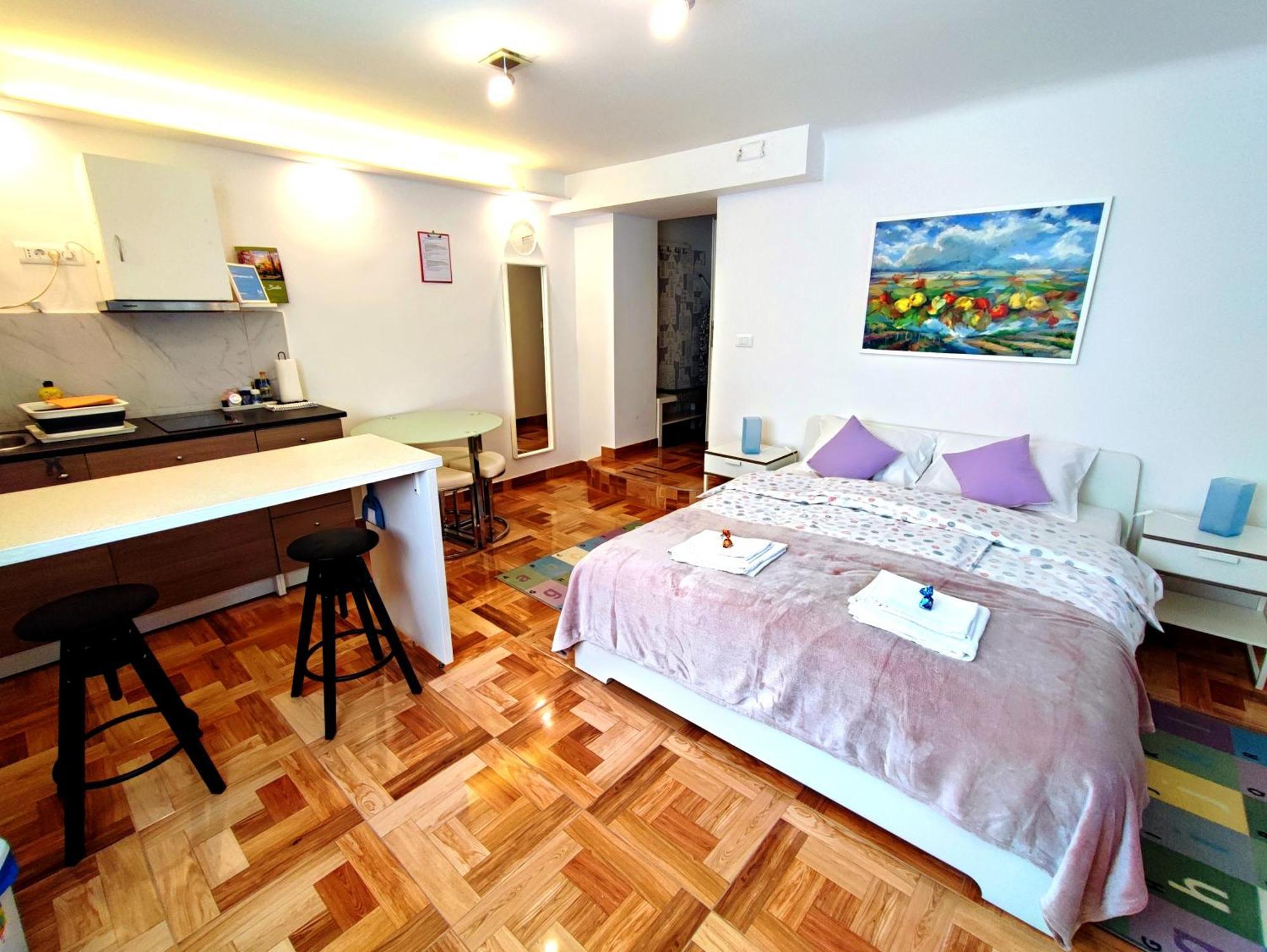 Studio Apartmani L'Art Zagreb Bagian luar foto
