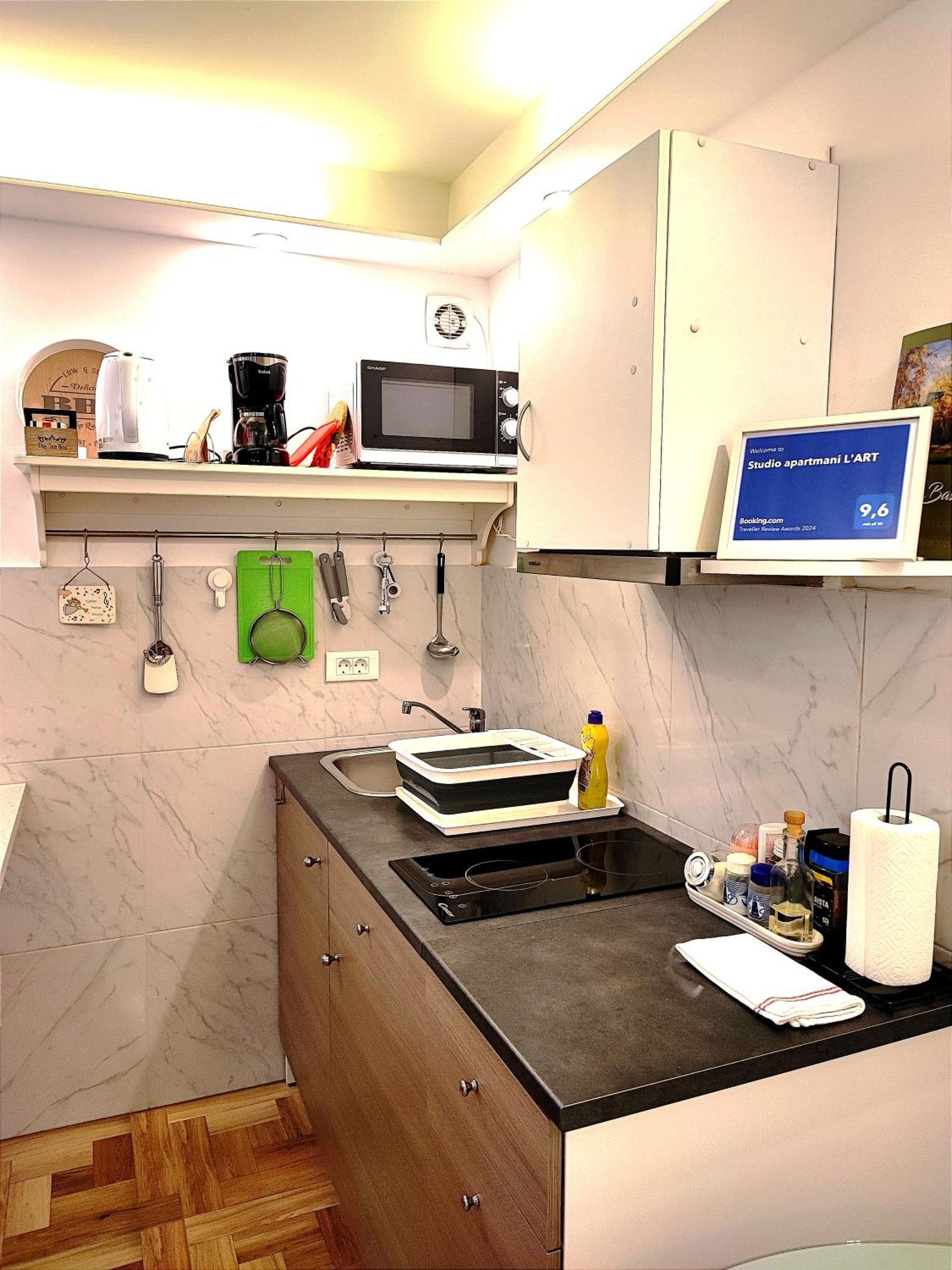 Studio Apartmani L'Art Zagreb Bagian luar foto